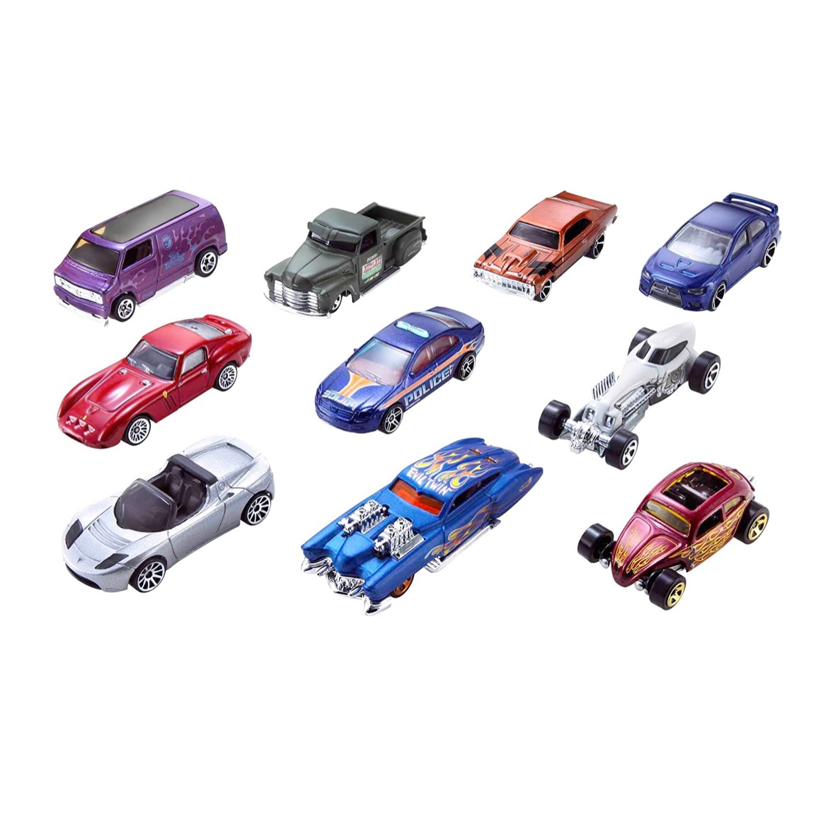 Hot Wheels Pack de 10 (contenido puede variar)