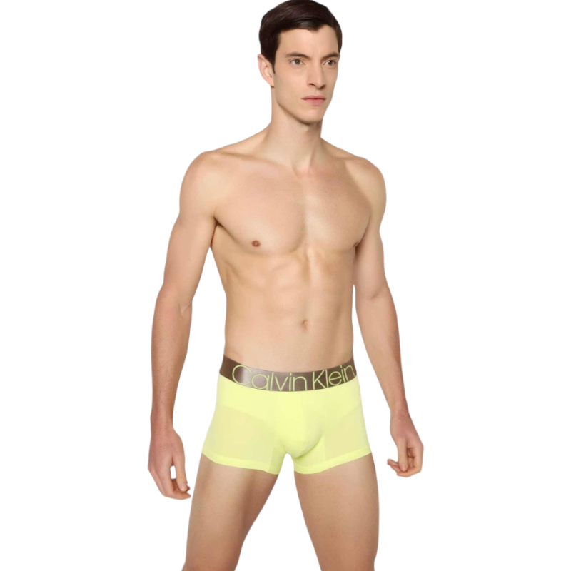 Boxer Calvin Klein Trunk Verde Limon De Caballero