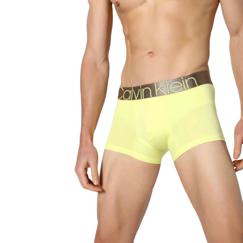 Boxer Calvin Klein Trunk Verde Limon De Caballero