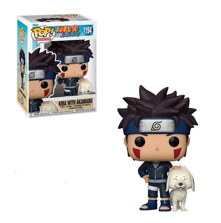Funko Pop! Kiba with Akamura Naruto Shippuden