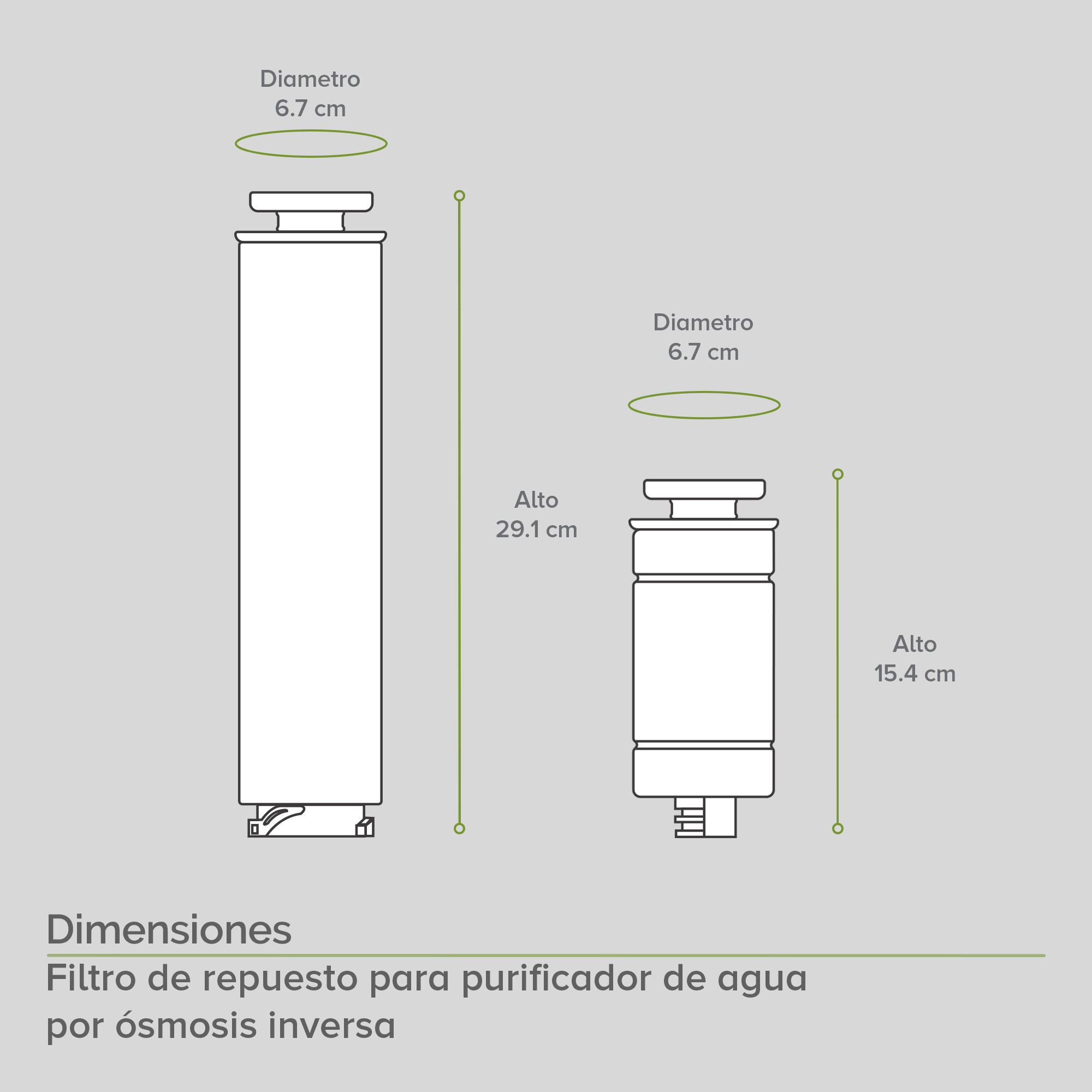 Filtros Para Dispensador De Agua Por Osmosis Inversa Avera FRDOI3L02