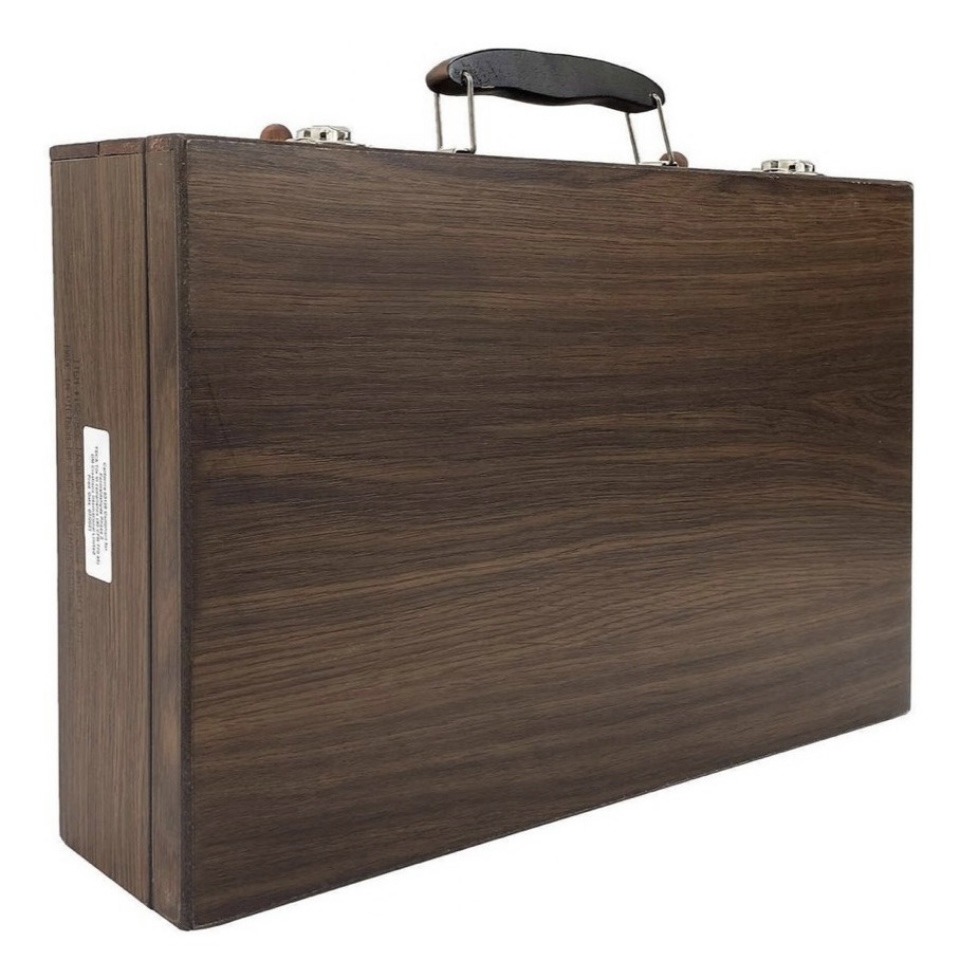 Art 101 Set de Arte con 132 piezas, Pinturas, Oleo, acuarelas, pastel