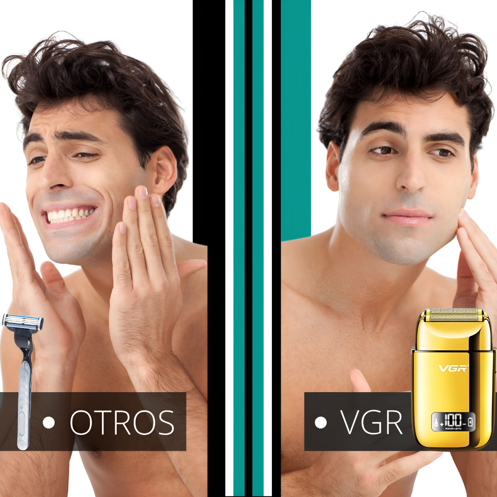  VGR V-338 Shaver afeitadora de corte profesional recargable 