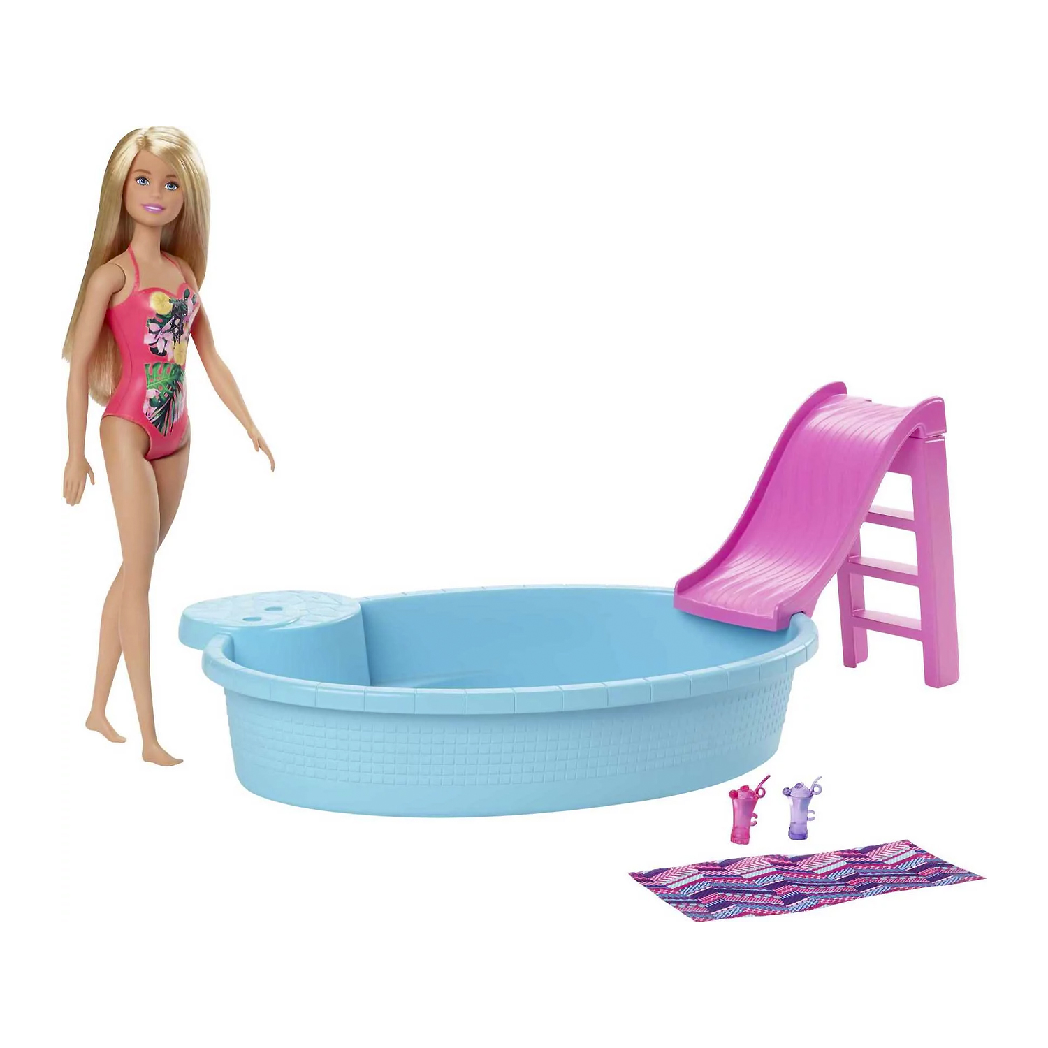 Muñeca Barbie con Piscina Glam