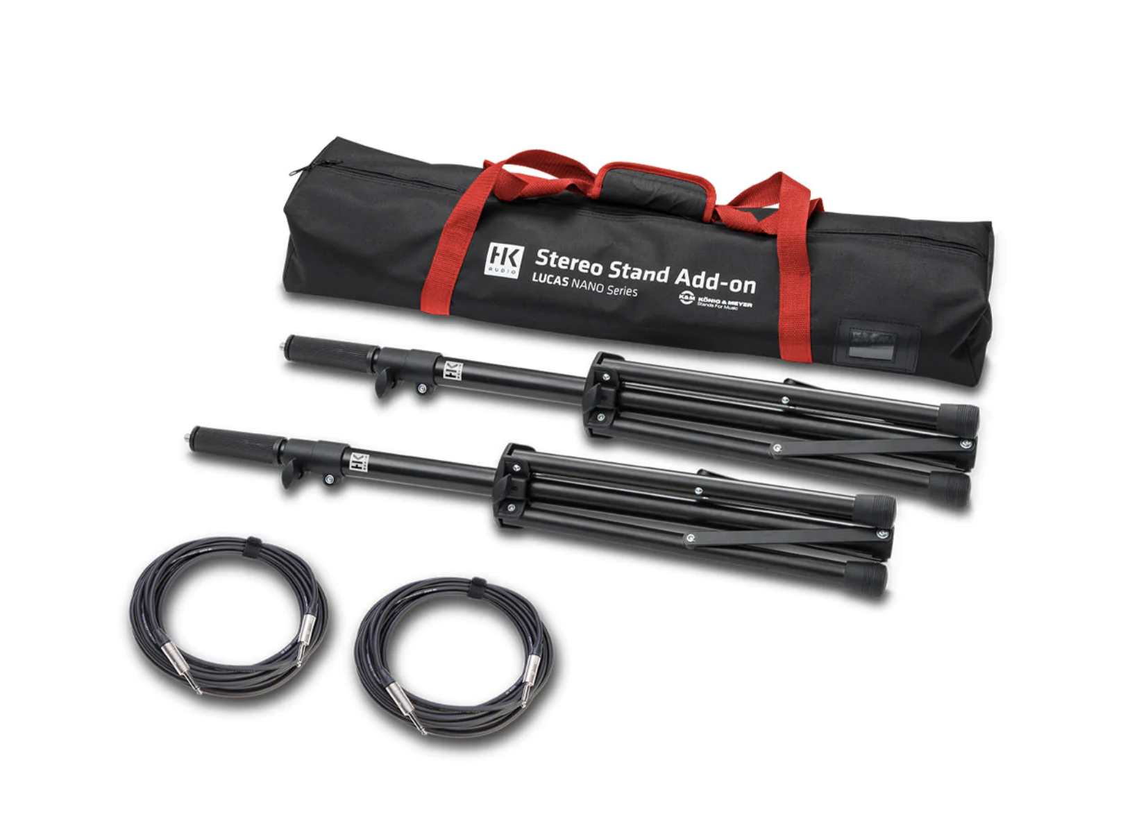 Kit HK Lucas Nano 305 Bases Cables Y Funda de Transporte