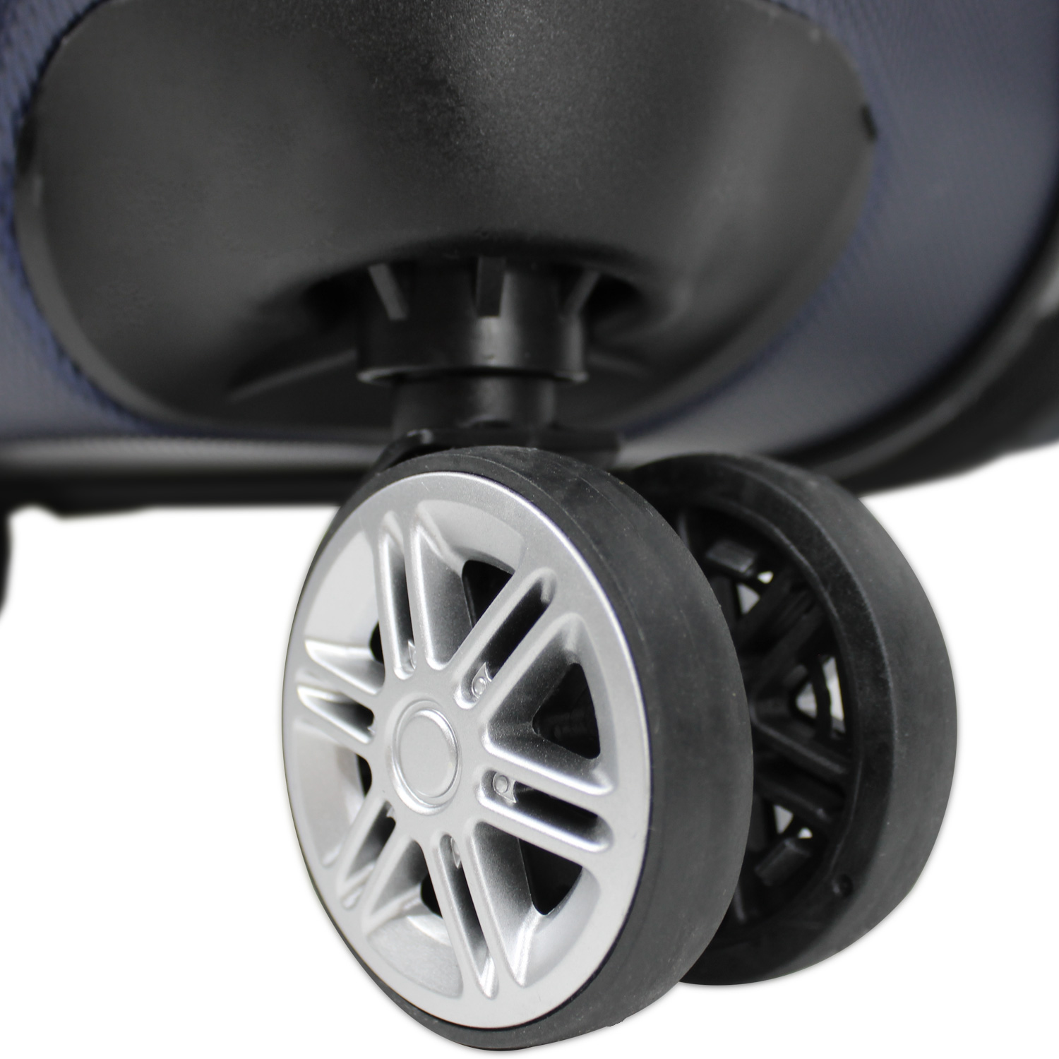 Set Juego 4 Maletas Viaje Resistentes 4 Ruedas 360 Premium Gris