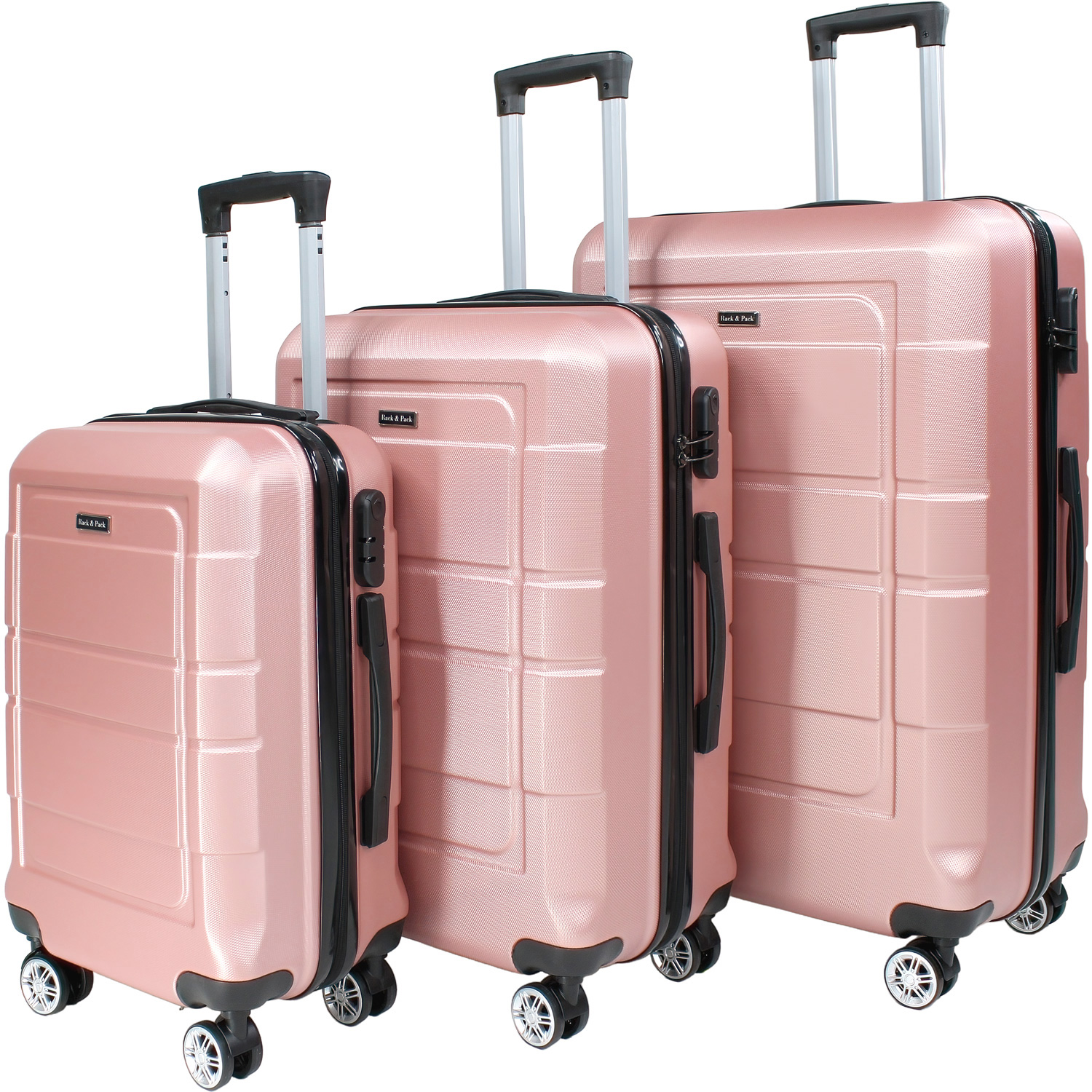 Maleta Mano De Viaje 10kg De 4 Ruedas360° Rosa