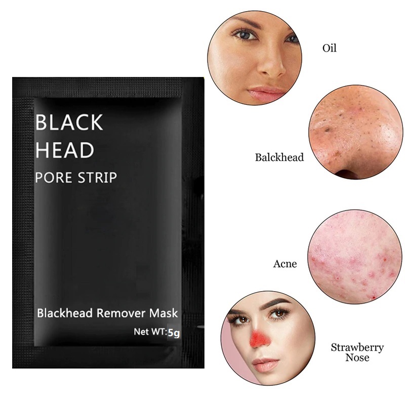 Mascarillas Peel-off Carbón Activado Puntos Negros 10 Sobres