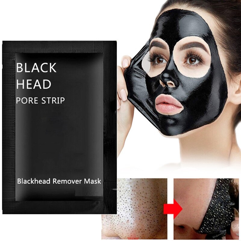 Mascarillas Peel-off Carbón Activado Puntos Negro 100 Sobres