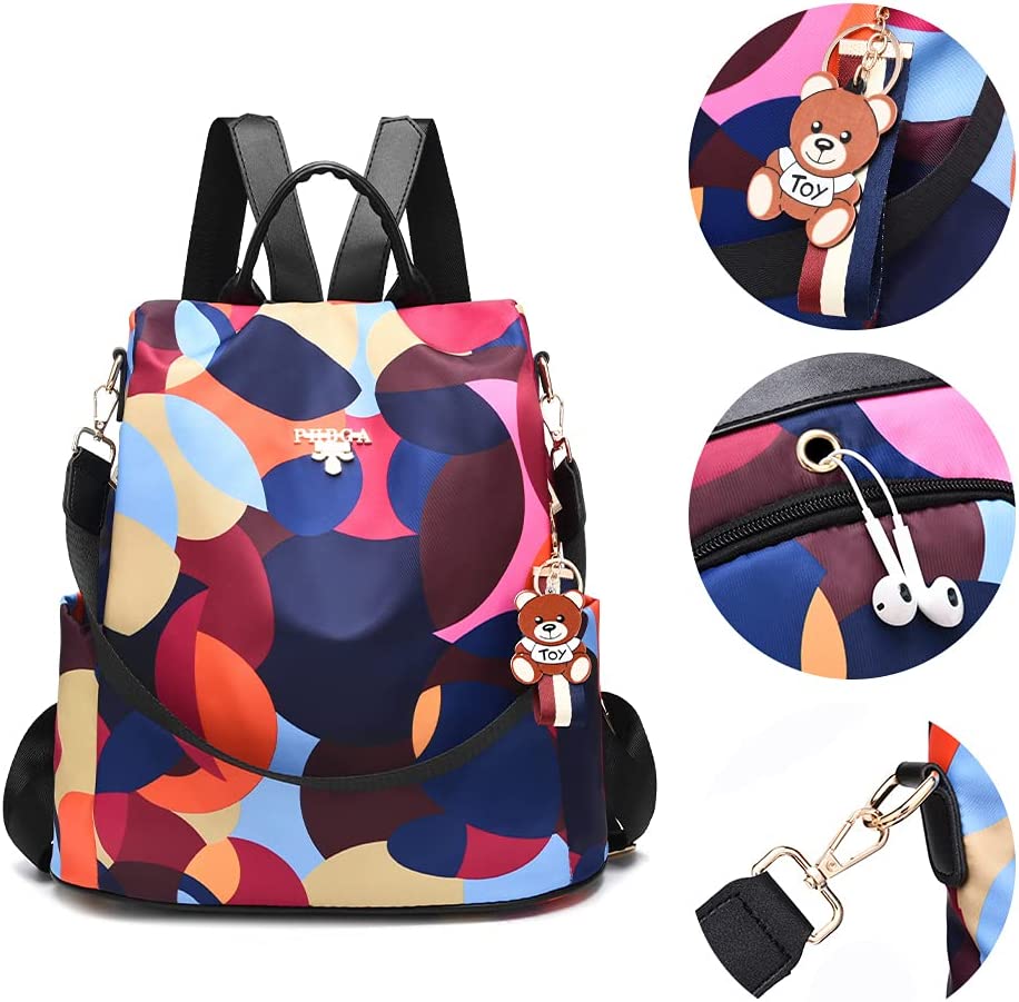 Mochilas Antirrobo para Mujer, Mochila de Moda, Bolso Casual de Hombro Gran Capacidad, Mochila de Viaje