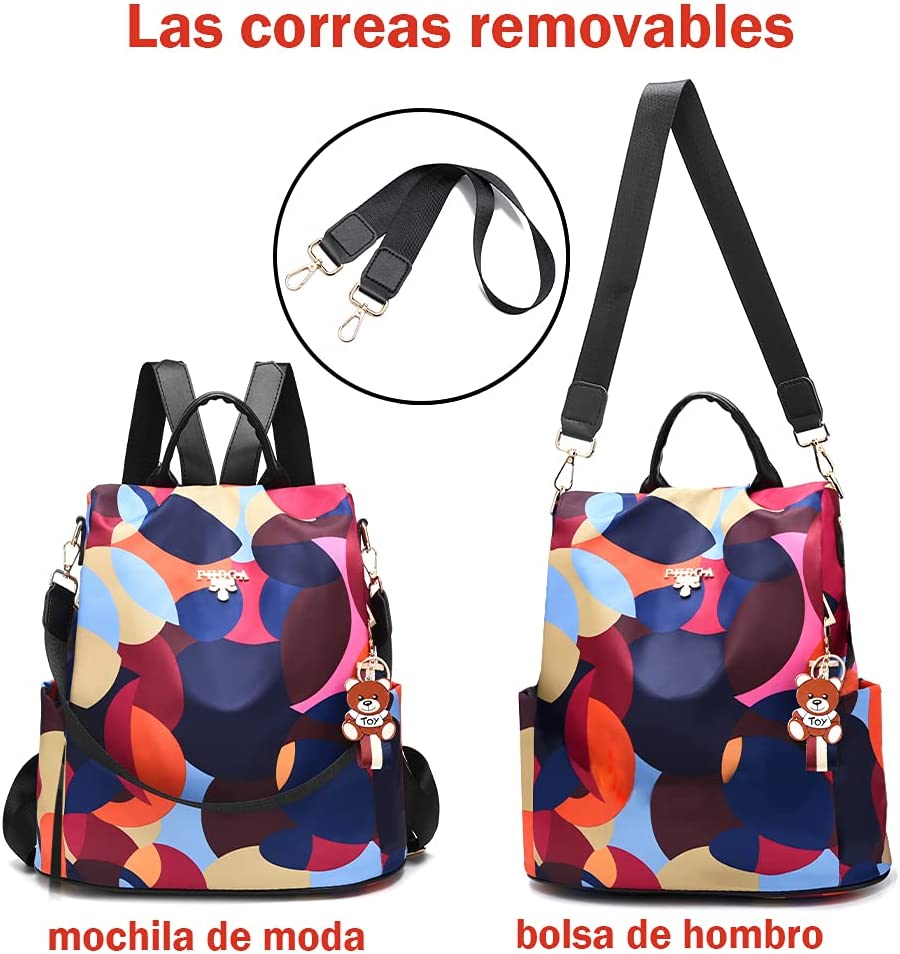 Mochilas Antirrobo para Mujer, Mochila de Moda, Bolso Casual de Hombro Gran Capacidad, Mochila de Viaje