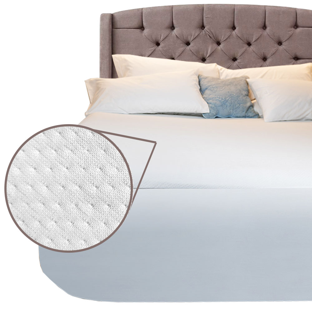 Protector de colchón impermeable 100% algodón Termo-regulador 3 capas -  Centro Textil Hogar
