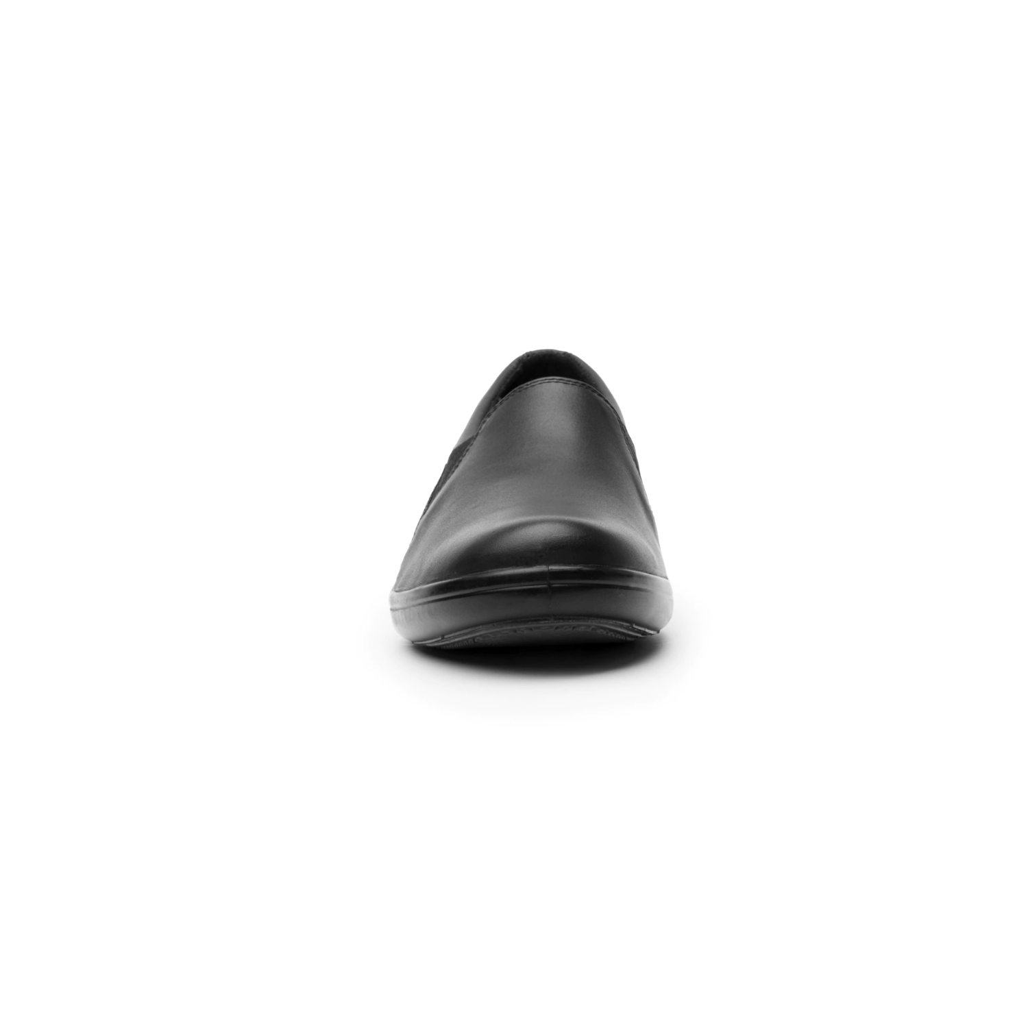 Mocasín De Servicio/Clínico Flexi Para Mujer Con Corte Repelente Al Agua Estilo 32608 Negro