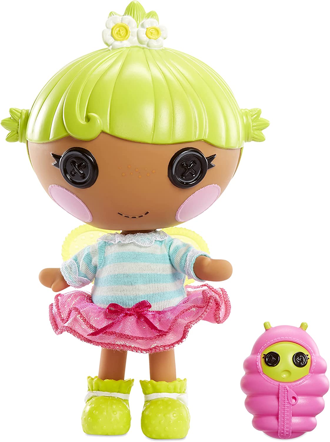 Muñeca Lalaloopsy Littles Twinkle N. Flutters Con Luciérnaga