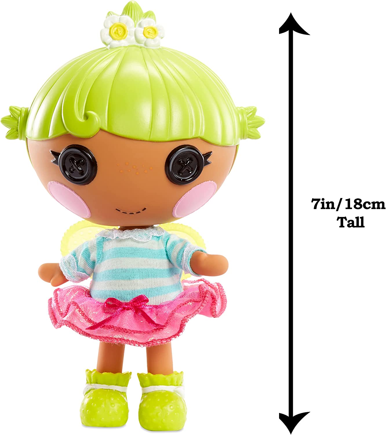 Muñeca Lalaloopsy Littles Twinkle N. Flutters Con Luciérnaga