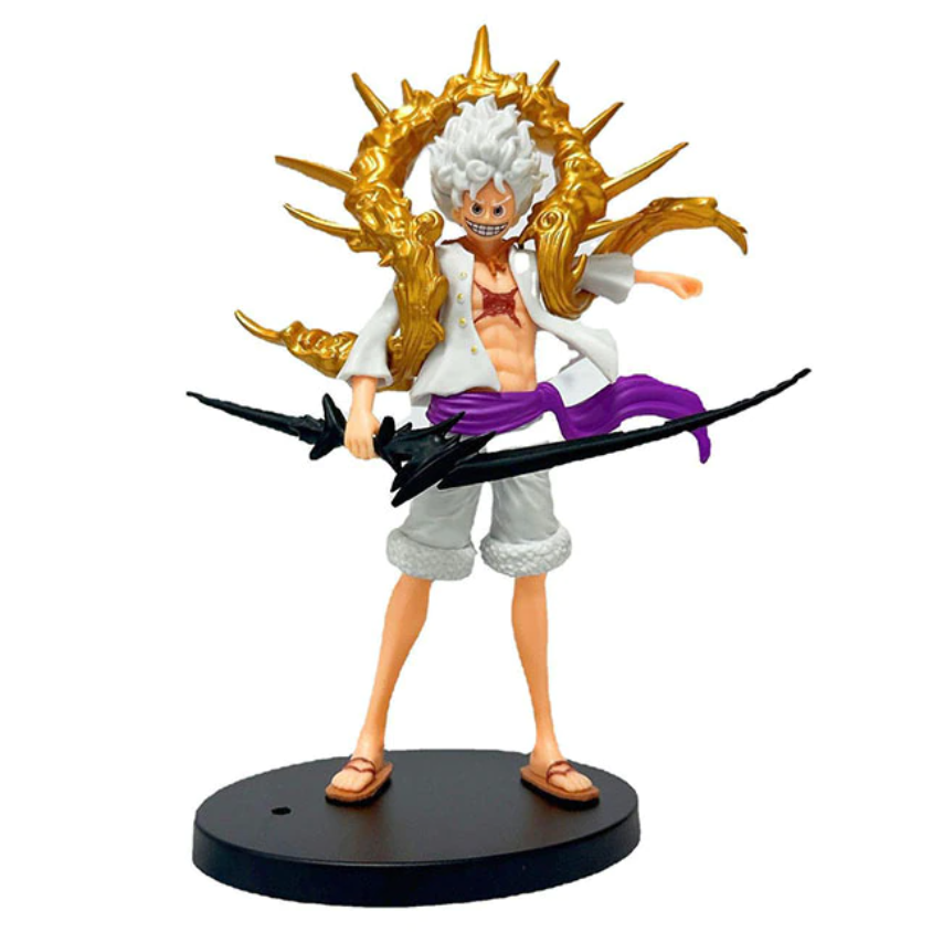 Juguete Muñeco Figura Monkey D. Luffy 3d One Piece Anime Con Caja 20 Cm