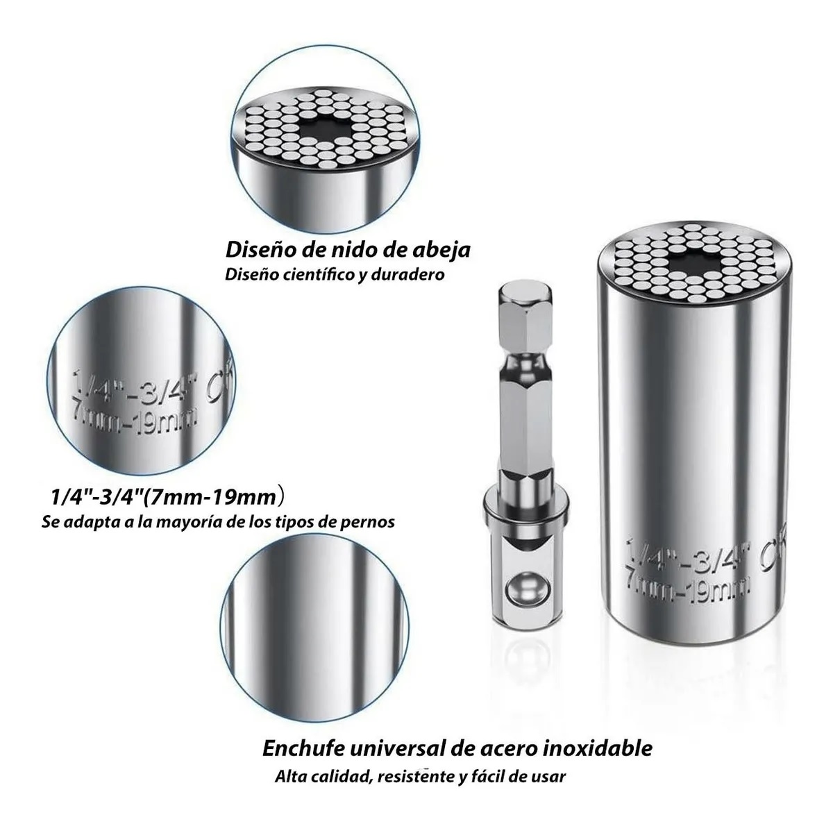 Juego De Brocas Para Extensión Taladro Angular Herramientas