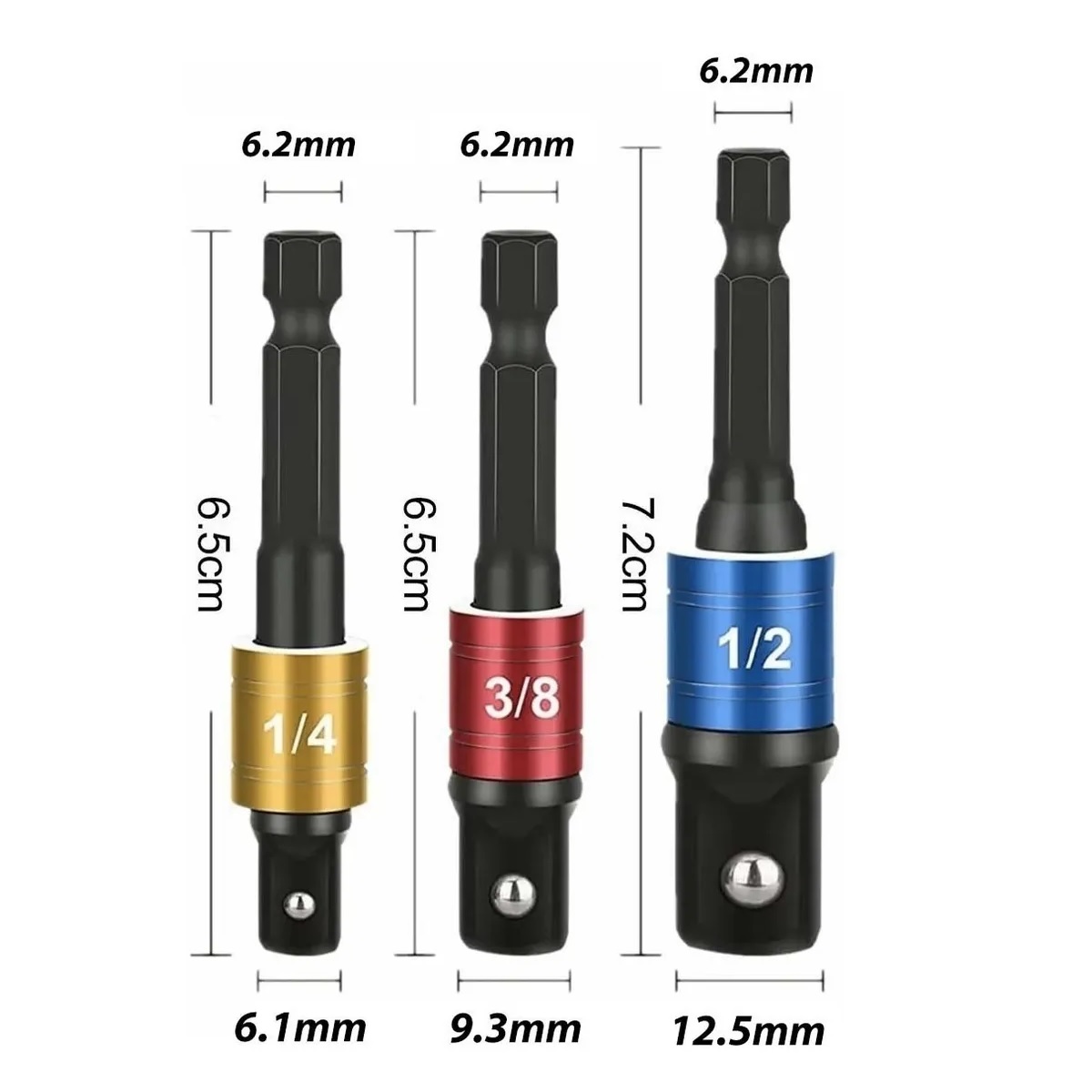 Juego De Brocas Para Extensión Taladro Angular Herramientas