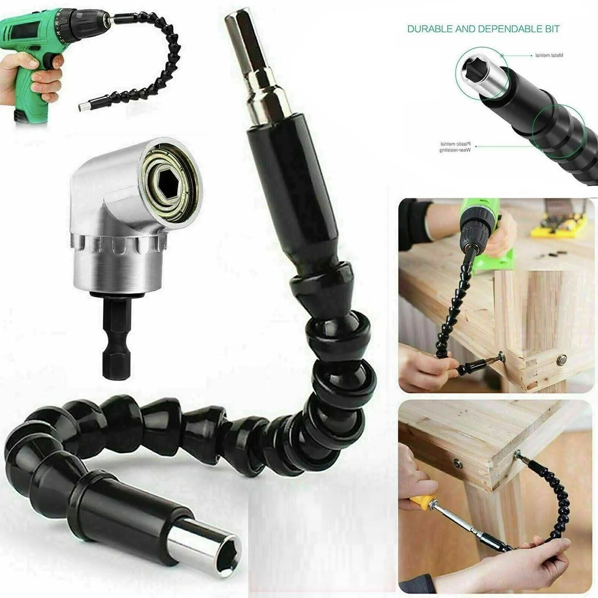 Juego De Brocas Para Extensión Taladro Angular Herramientas