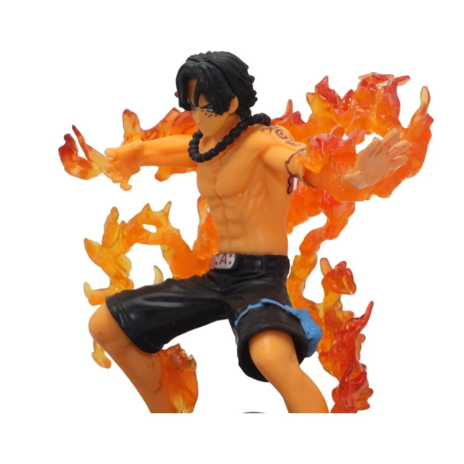 Juguete Muñeco Figura Portgas D.ace One Piece Anime Con Caja