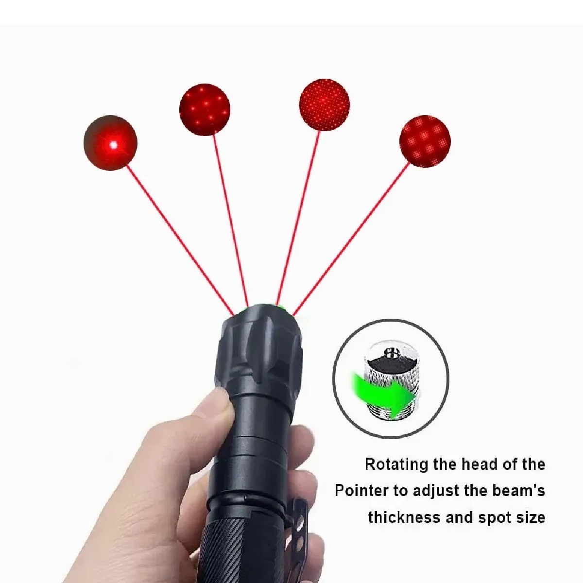 Puntero Laser Rojo Potente 5000mw Apuntadores Láser