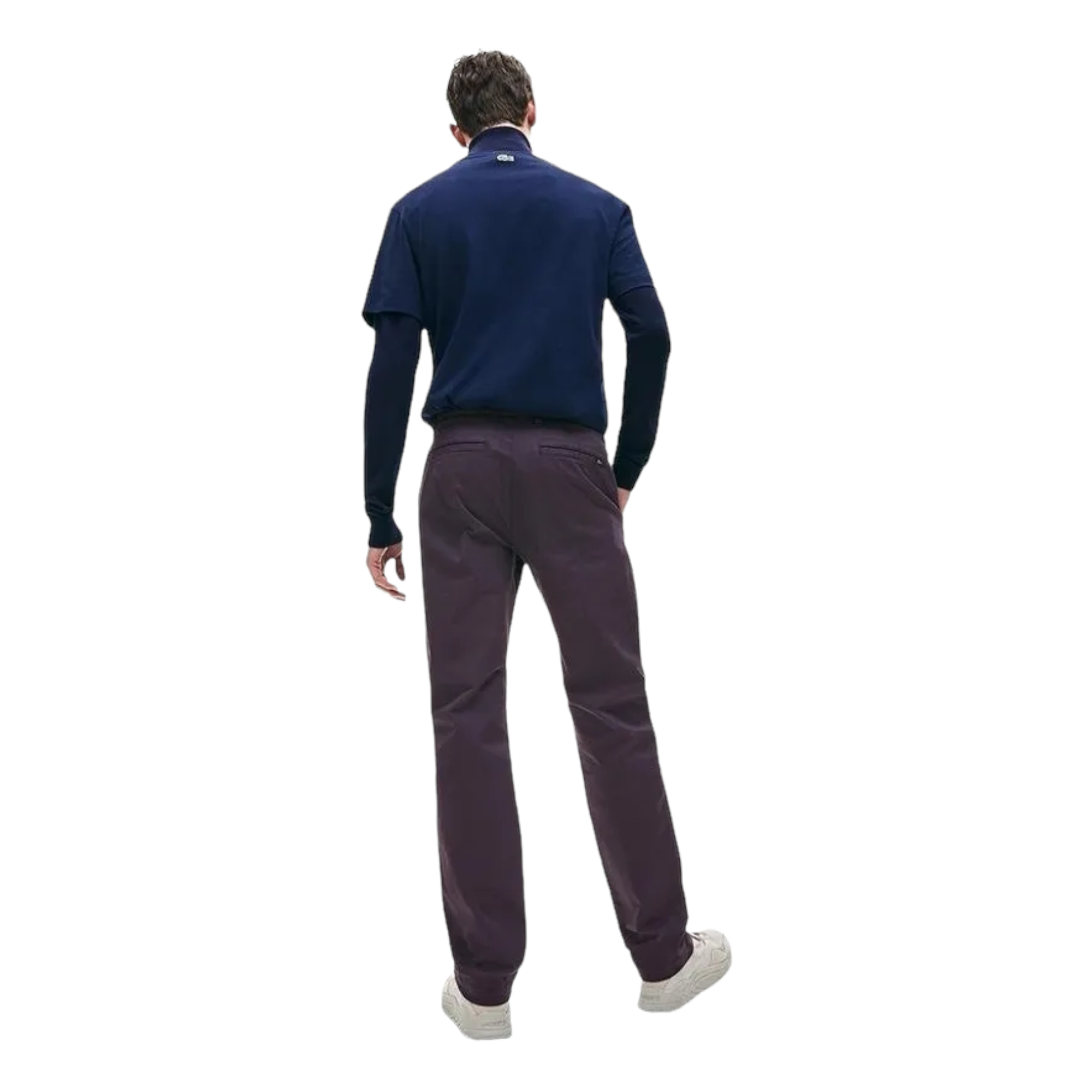Pantalón Lacoste Regular Fit Azul Marino Para Caballero 