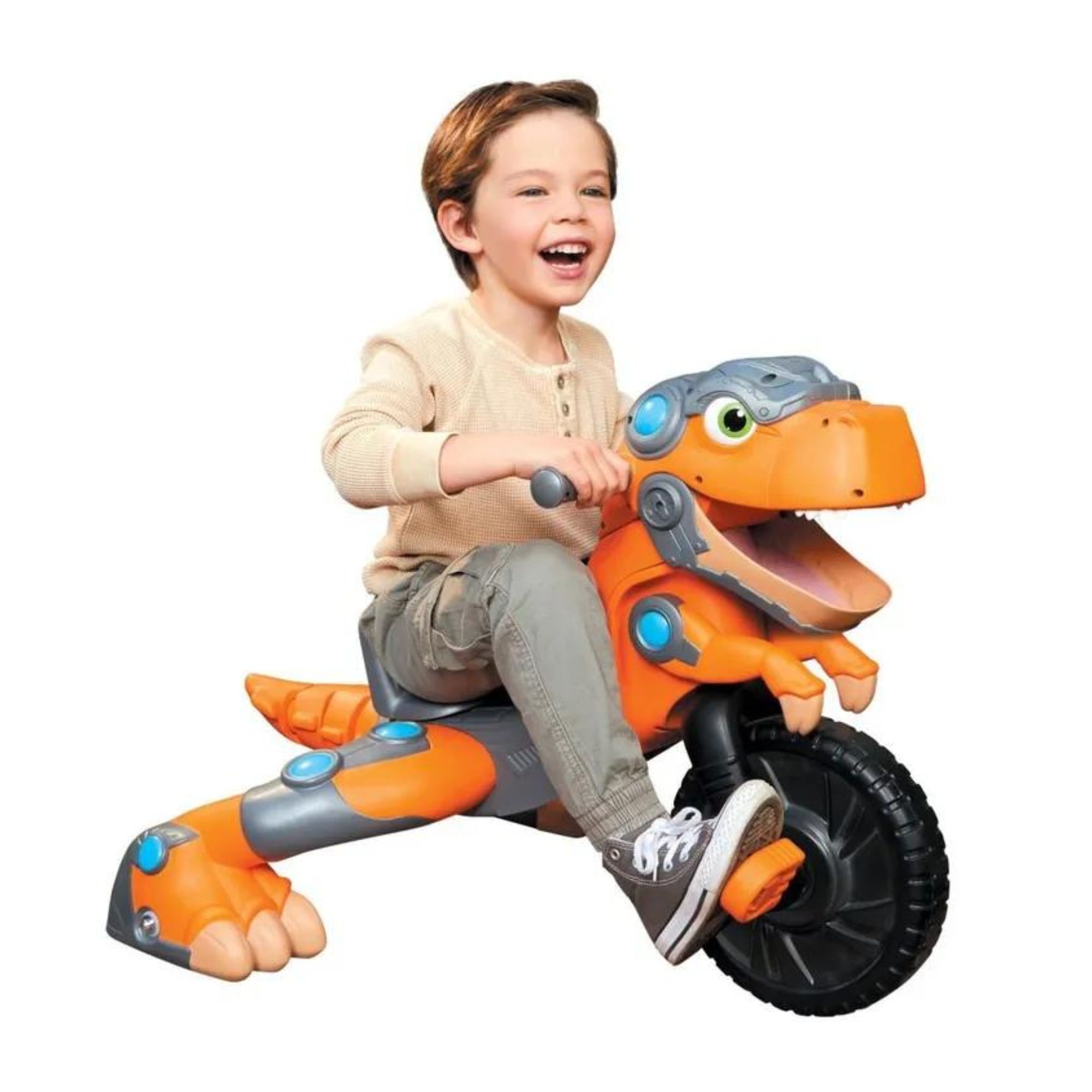 Triciclo Niño Dinosaurio Little Tikes Chompin' Dino Trike