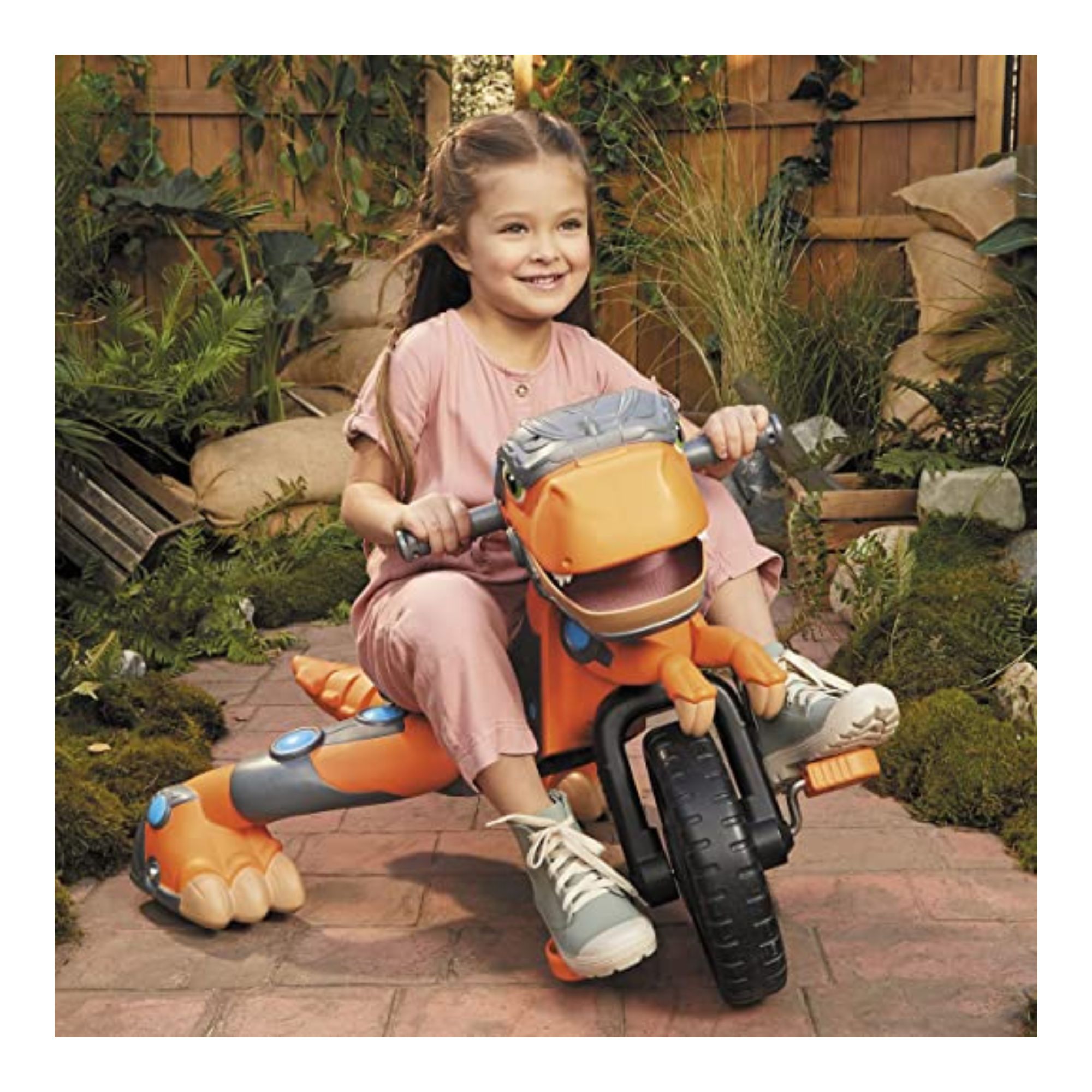 Triciclo Niño Dinosaurio Little Tikes Chompin' Dino Trike