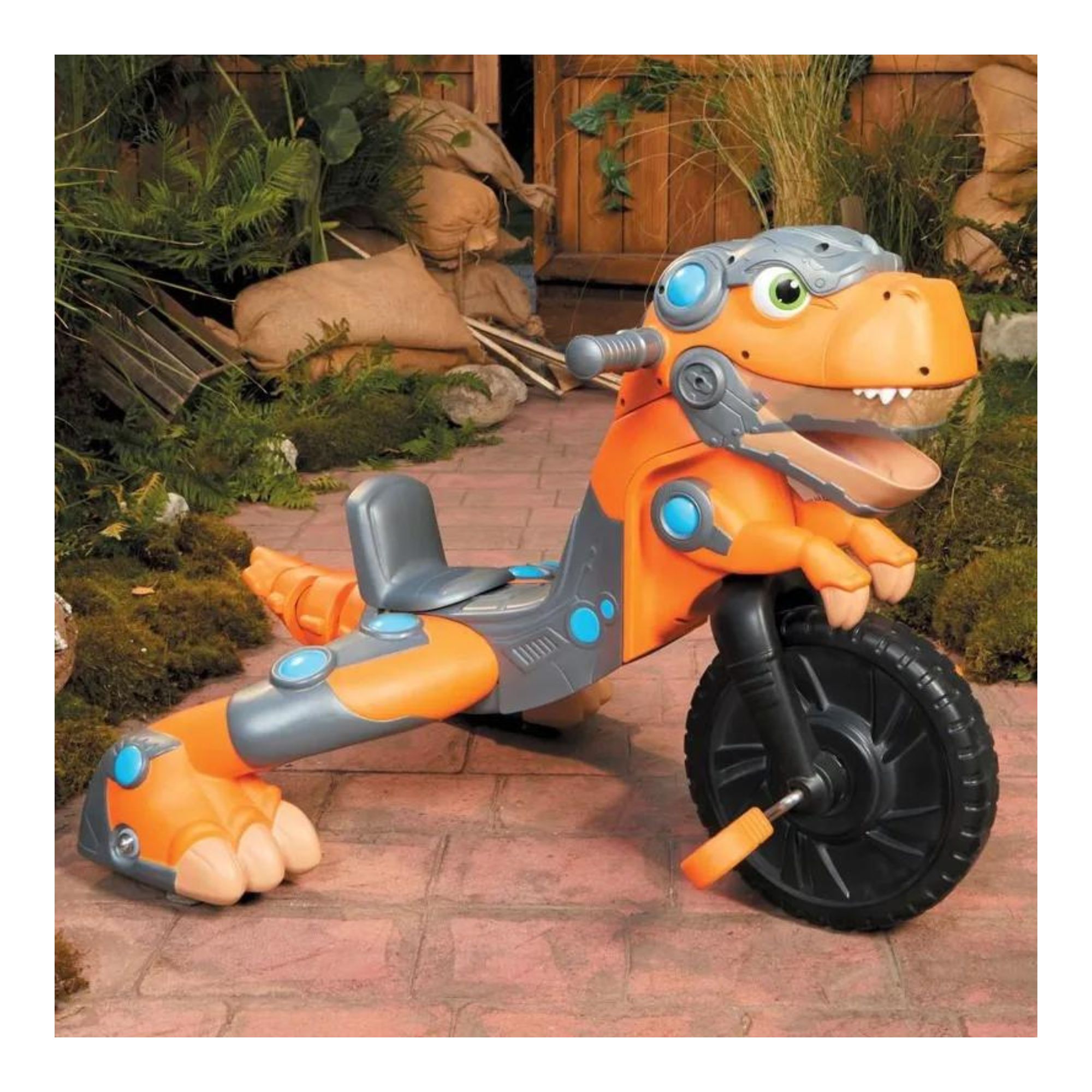Triciclo Niño Dinosaurio Little Tikes Chompin' Dino Trike