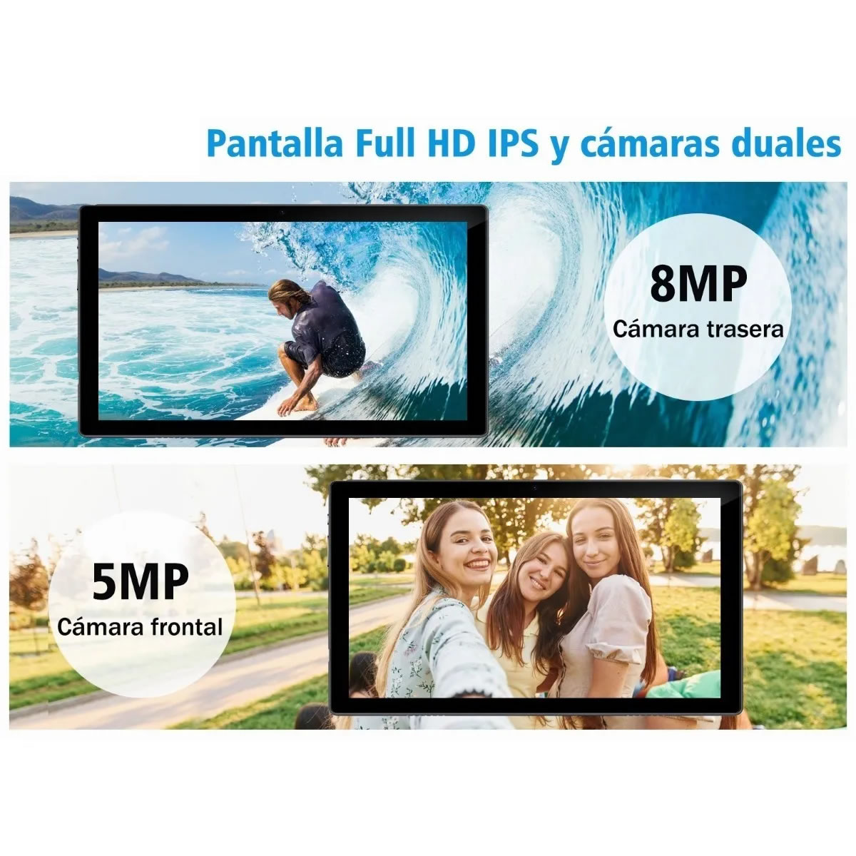 Tablet de 10.1 Pulgadas Android 11 64Gb Con Teclado Xgody TAB10