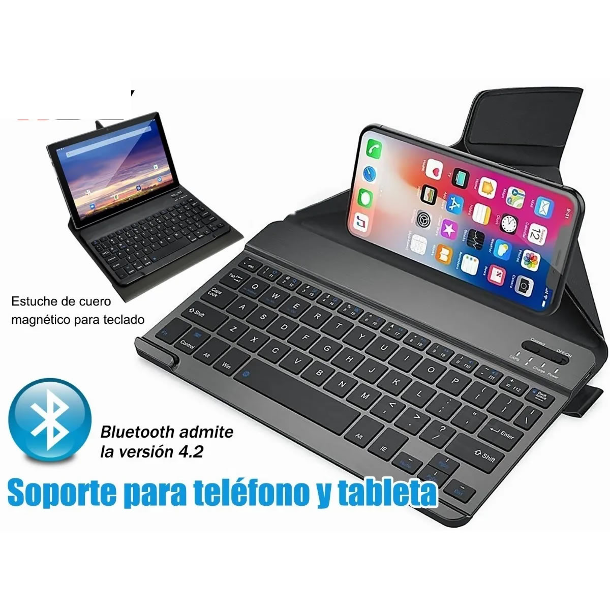 Tablet de 10.1 Pulgadas Android 11 64Gb Con Teclado Xgody TAB10