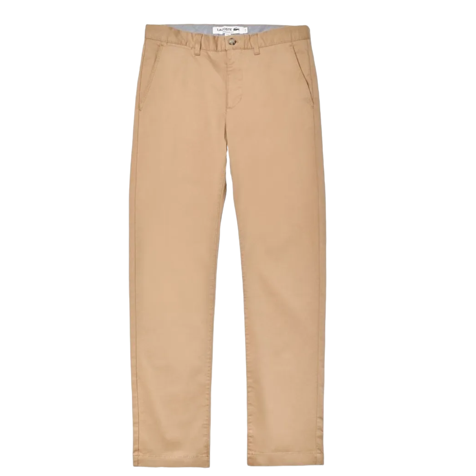 Pantalón Lacoste Regular Fit Cafe Para Hombre 