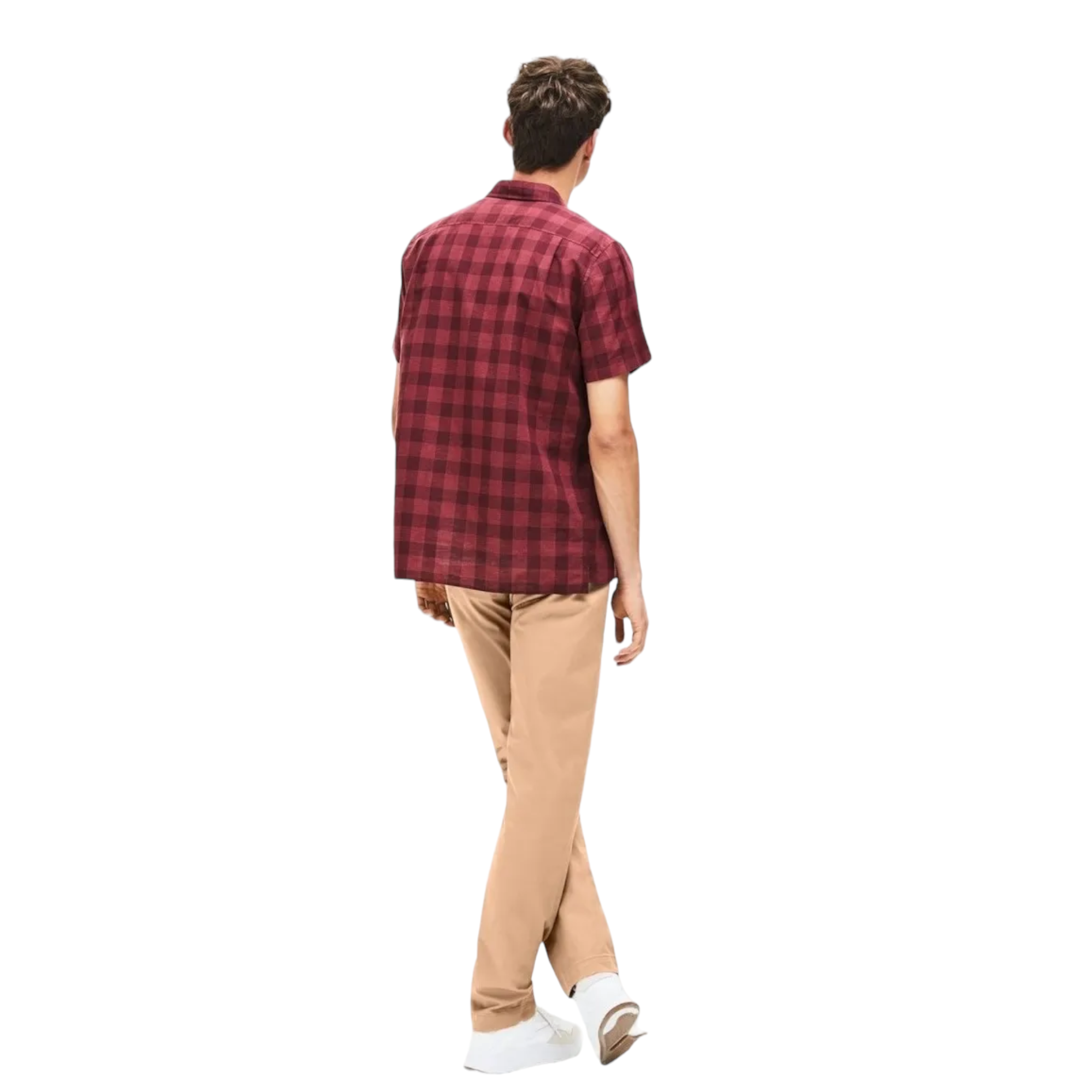 Pantalón Lacoste Regular Fit Cafe Para Hombre 