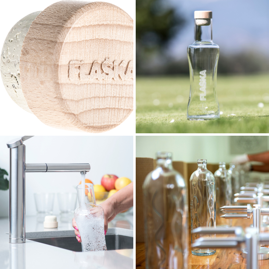 Flaska Jarra Vodan Capacidad 1 Litro