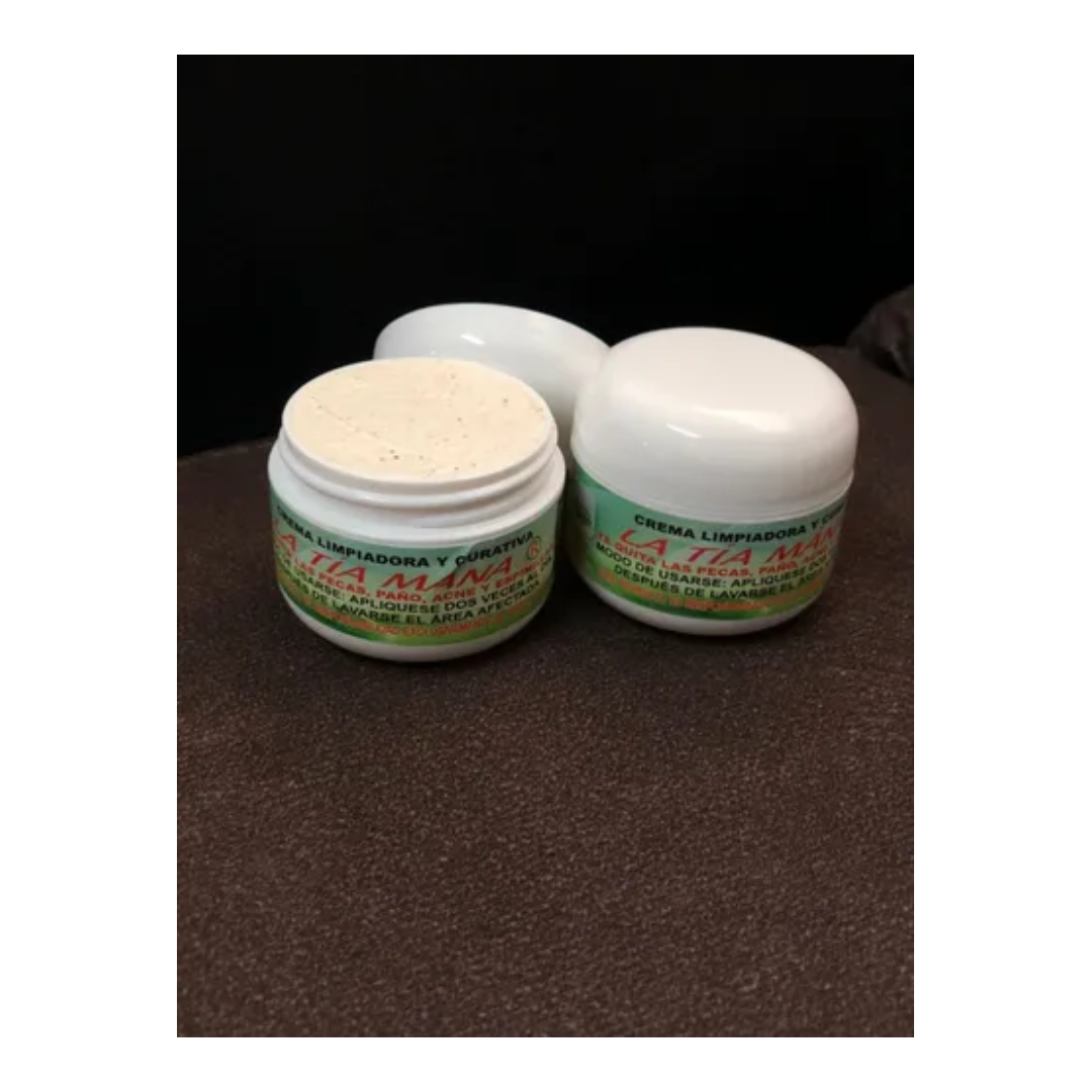 Crema Tia Mana Para Manchas De Sol Y Espinillas