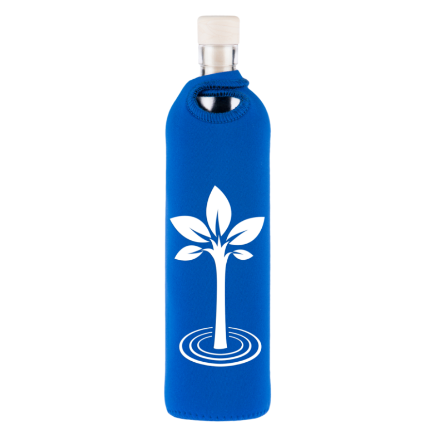 Botella Flaska Con Funda De Neopreno Arbol De La Vida 750ml