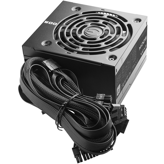 Fuente De Poder EVGA 500W 100-W1-0500-KR 80+