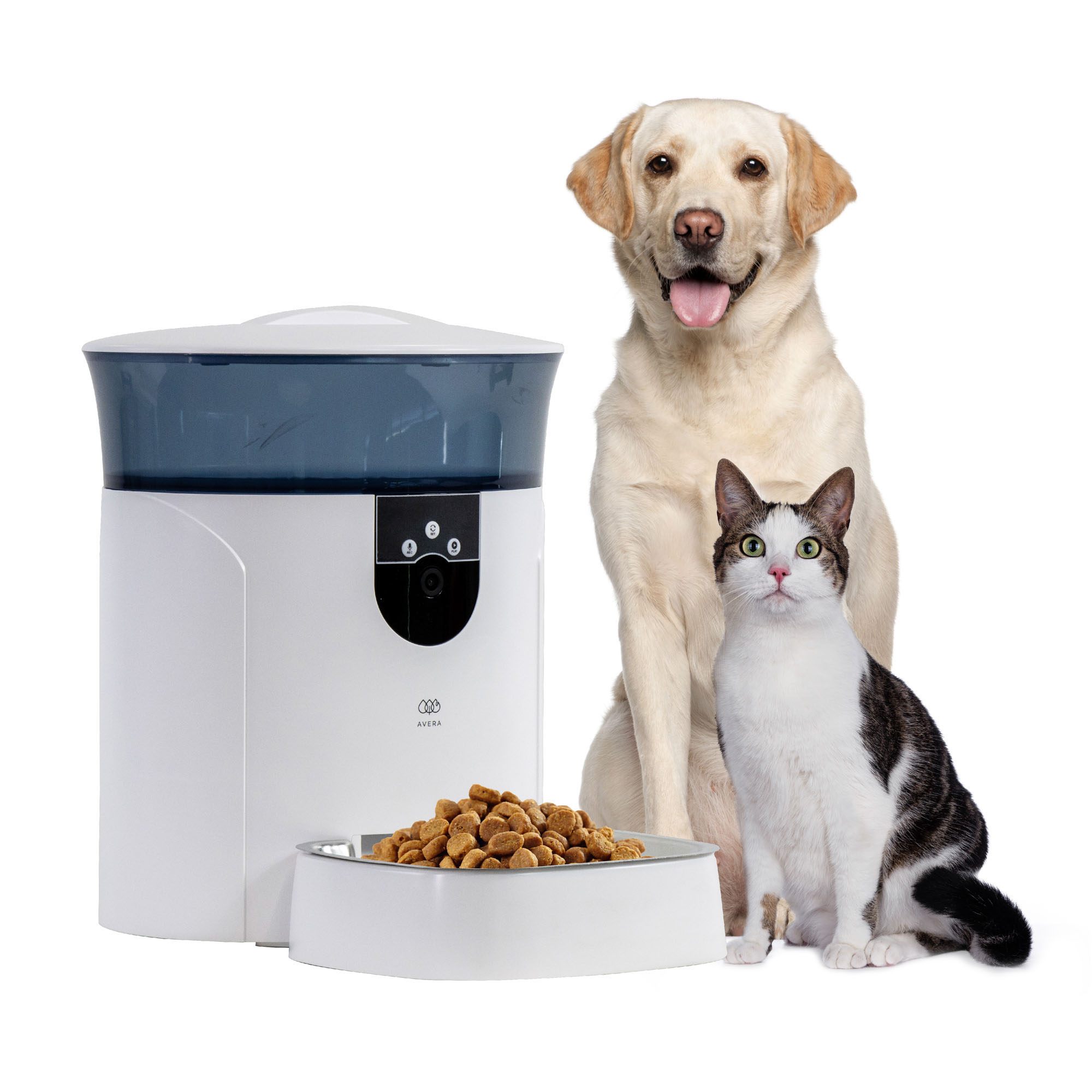 Comedero Para Mascotas Automático Cámara 7l  Avera AM02G