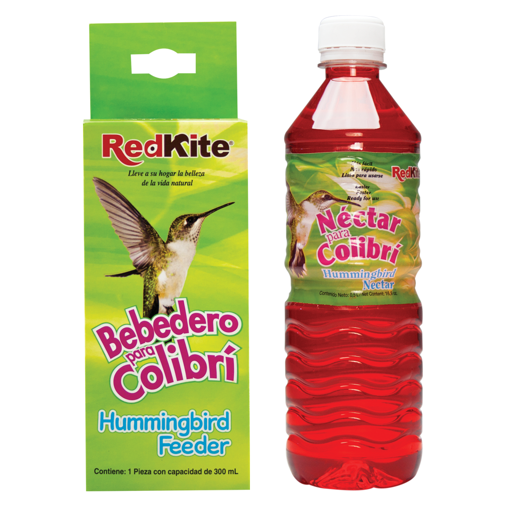 BEBEDERO P/COLIBRI C/NECTAR 500 ML