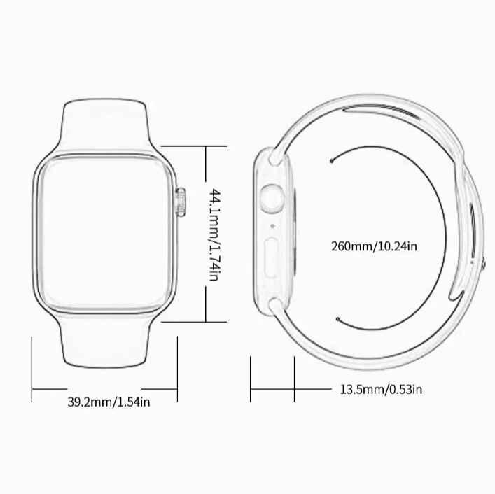 Smartwatch T500 Reloj Inteligente Deportivo Impermeable Bluetooth Multifuncional