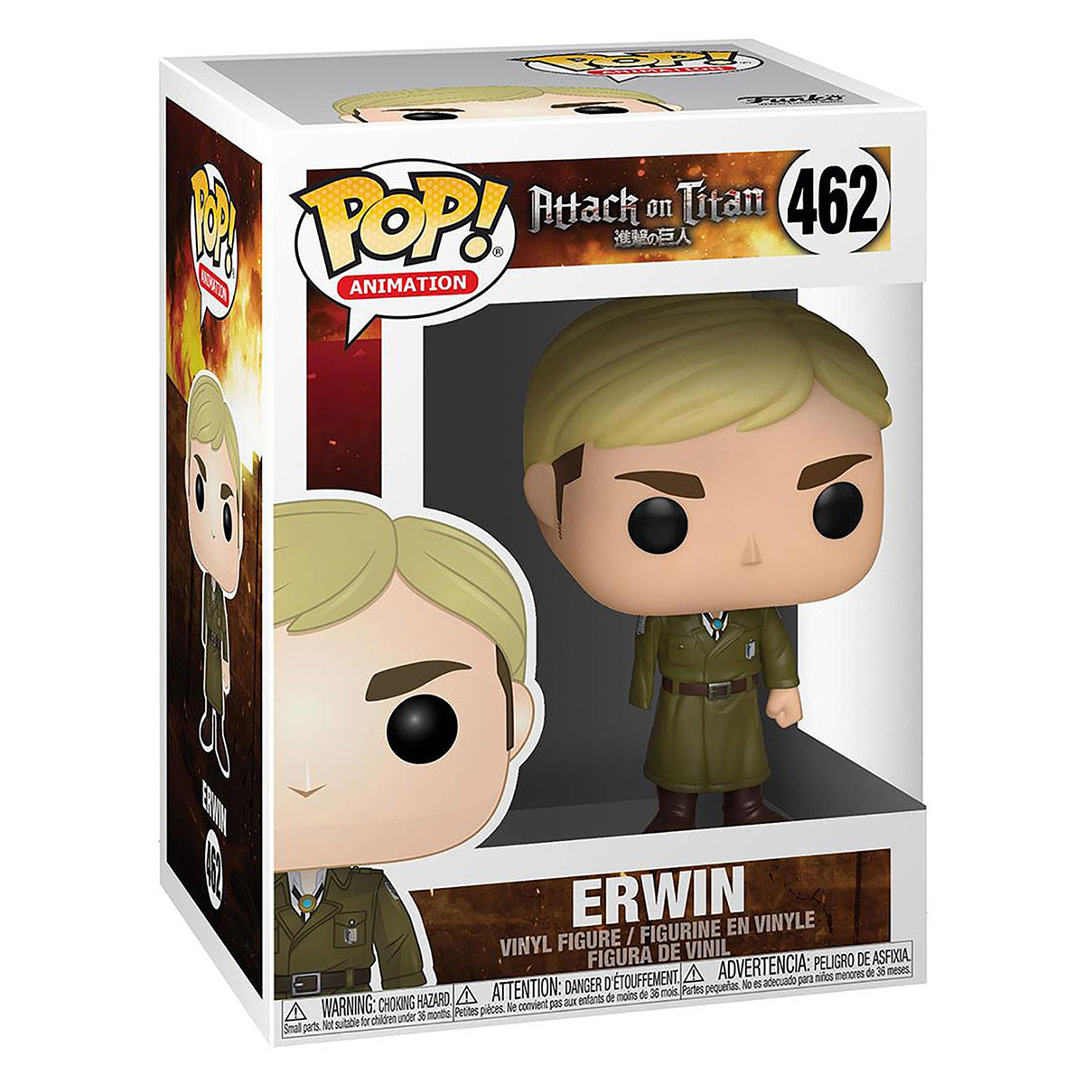 Funko Pop Erwin Smith #462 Attack On Titan Anime Figura Original