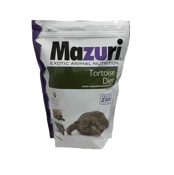 Mazuri Tortuga Terrestre 600 Grs Tortise Acuario Reptiles