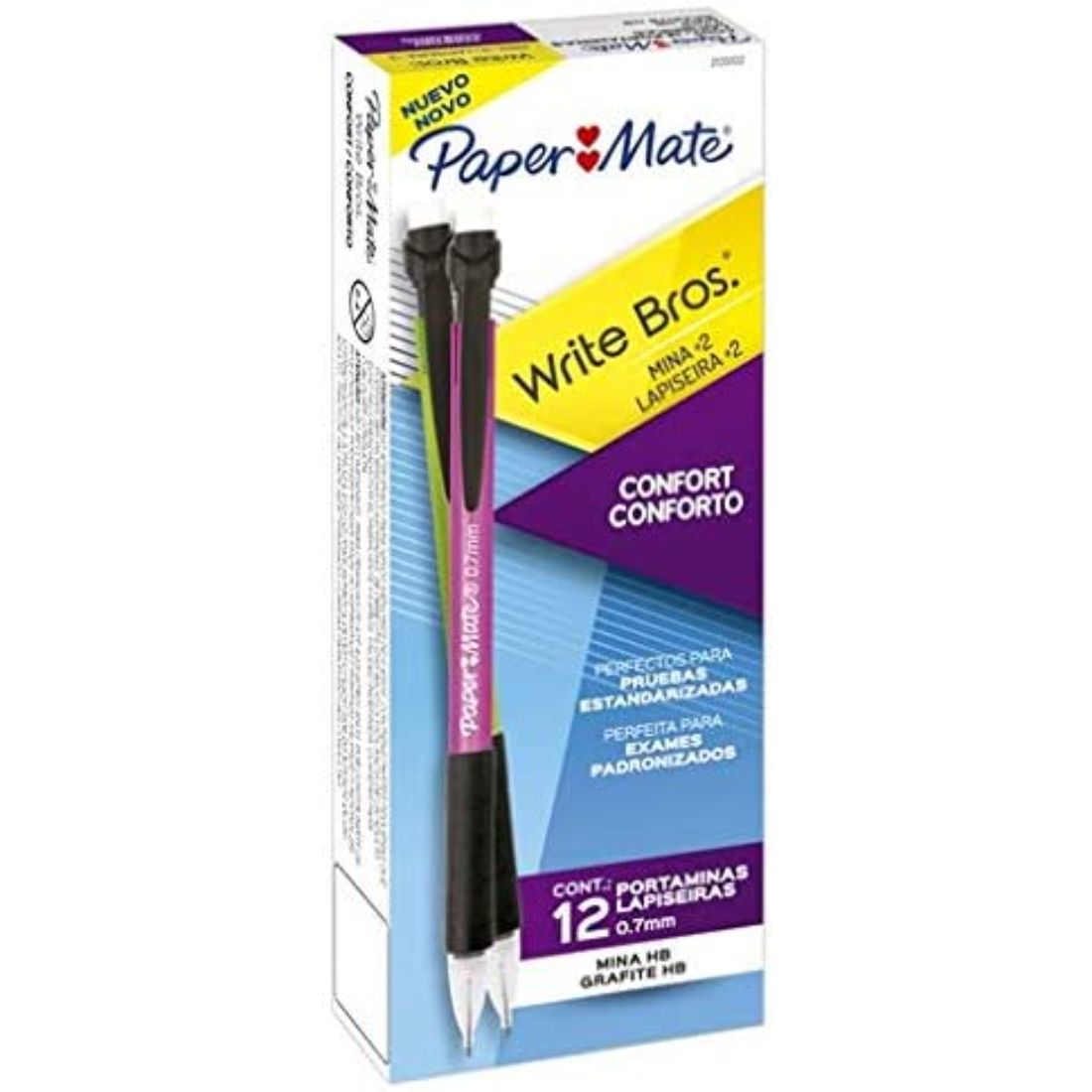 Lapicero Portaminas Paper Mate Write Bros Cja Con 12 Piezas