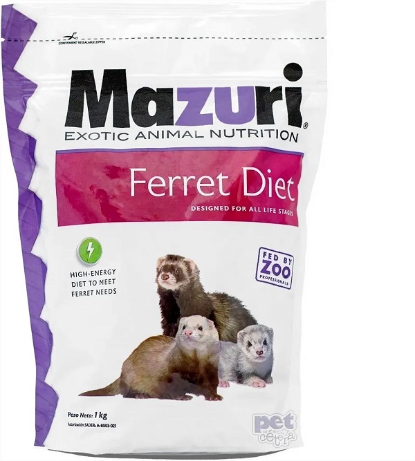 Mazuri Ferret Diet Alimento Para Huron De 1 Kg