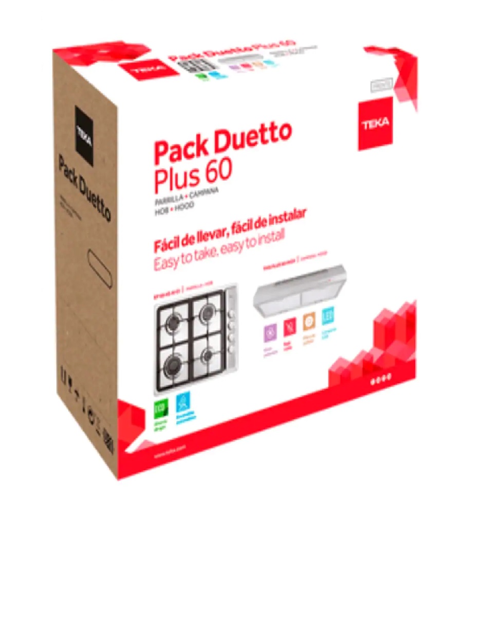 Combo Teka Pack DUETTO PLUS 60