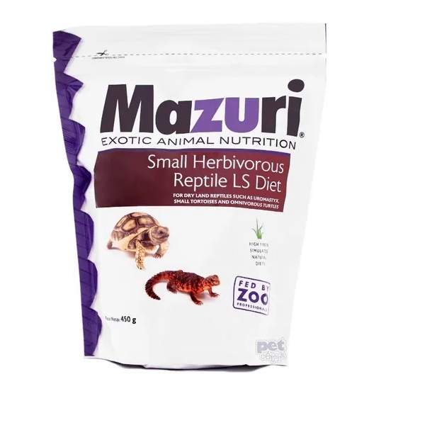 Mazuri Alimento Herbívoros Reptiles Tortuga Y Dragón 450 Gr