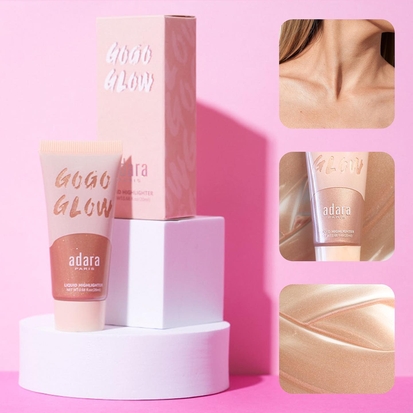 Iluminador Líquido Adara Paris 01 KIRA