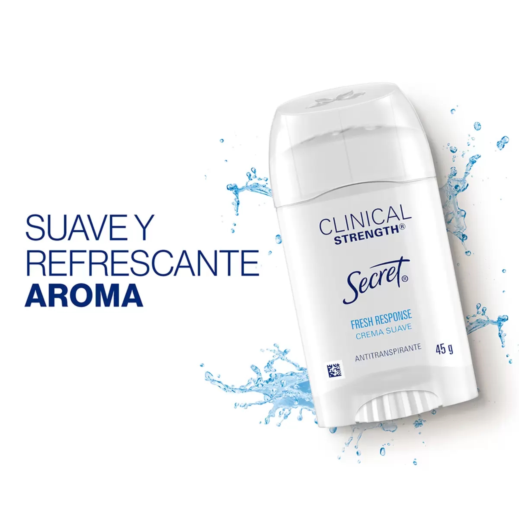 Antitranspirante en Crema 3 pzas de 45 g Secret