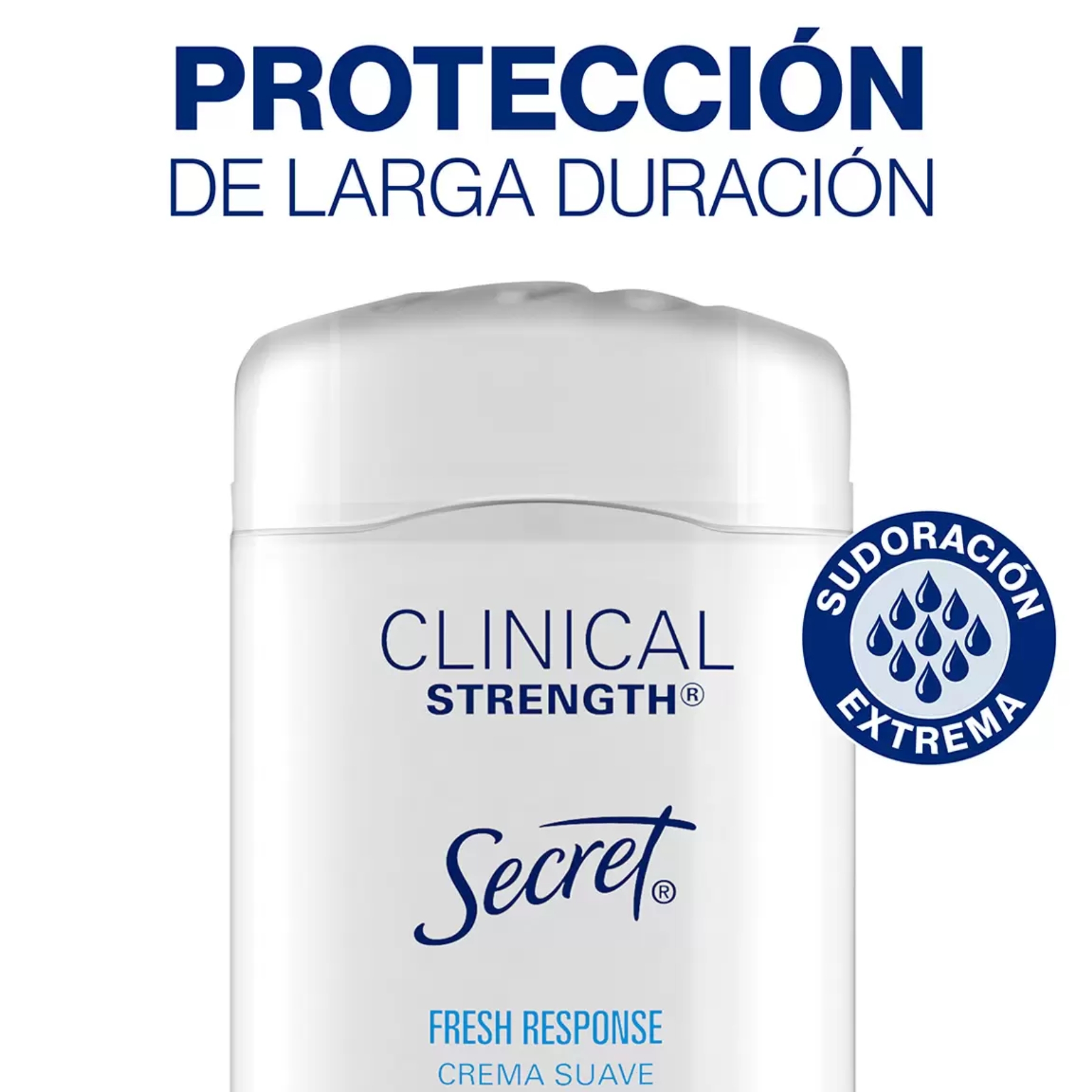 Antitranspirante en Crema 3 pzas de 45 g Secret