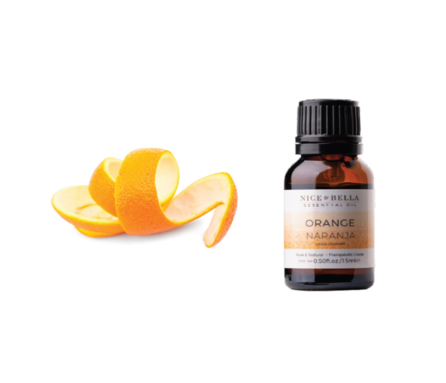ACEITE ESENCIAL NICE & BELLA NARANJA, Reconforta, Vigoriza, Energía.